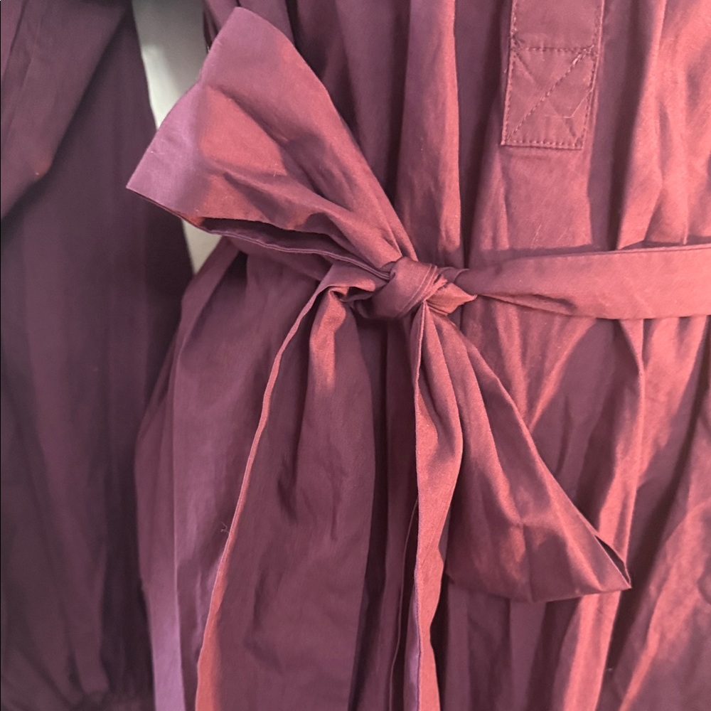 Ann Taylor Plum Long Sleeve Dress NWT - Picture 2 of 6